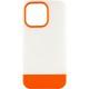 Чохол TPU+PC Bichromatic для Apple iPhone 13 Pro (6.1") Matte / Orange