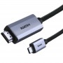 Дата кабель Baseus HDMI High Definition Series Graphene Type-C To 4KHDMI (1m) (WKGQ) Black