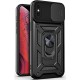 Чохол Ummi Camshield Serge Ring для Apple iPhone XS Max (6.5") Чорний / Black