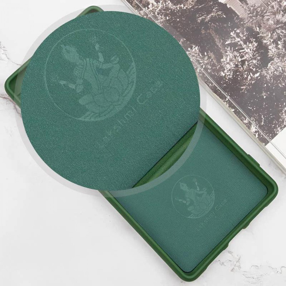 Чохол Silicone Cover Lakshmi Full Camera (AA) with logo для Google Pixel 7 Зелений / Dark green