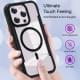TPU+PC чохол Defense Clear with MagSafe для Apple iPhone 15 Pro Max (6.7") Чорний