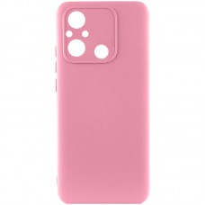 Чохол Silicone Cover Lakshmi Full Camera (AA) для Xiaomi Redmi 12C / Poco C55 Рожевий / Pink