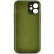 Чохол Silicone Case Full Camera Protective (AA) NO LOGO для Apple iPhone 12 (6.1") Зелений / Cyprus Green