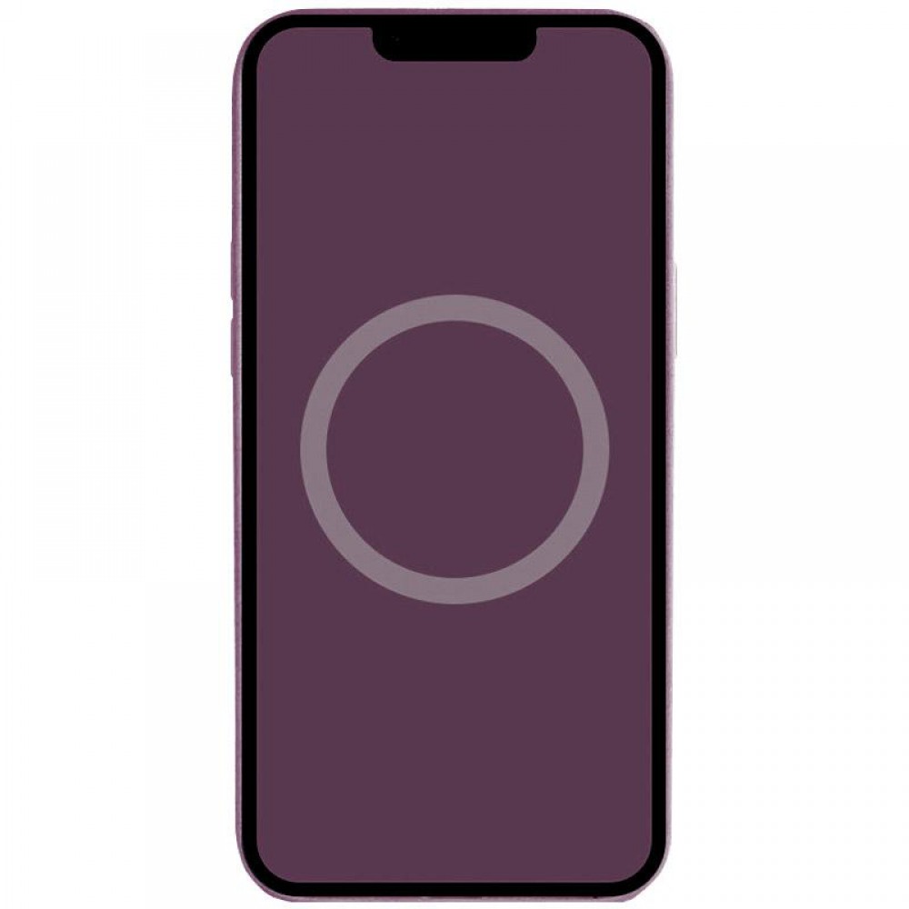 Чохол Silicone case (AAA) with Magsafe and Animation (button) для Apple iPhone 16 Pro Max (6.9") Plum