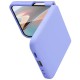 Чохол Foldables Silicone Cover Lakshmi (AAA) для Samsung Galaxy Z Flip6 / Flip7 FE Бузковий / Dasheen