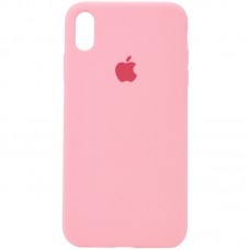 Чохол Silicone Case Full Protective (AA) для Apple iPhone XR (6.1") Рожевий / Pink