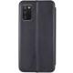 Шкіряний чохол-книжка Classy для Samsung Galaxy A03s / A02s Чорний