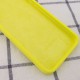 Чохол Silicone Case Square Full Camera Protective (AA) для Apple iPhone 11 Pro Max (6.5") Жовтий / Bright Yellow