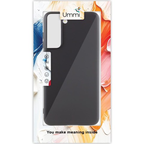 Чохол Silicone Cover Ummi Lakshmi (AA) для Samsung Galaxy S21 Чорний / Black