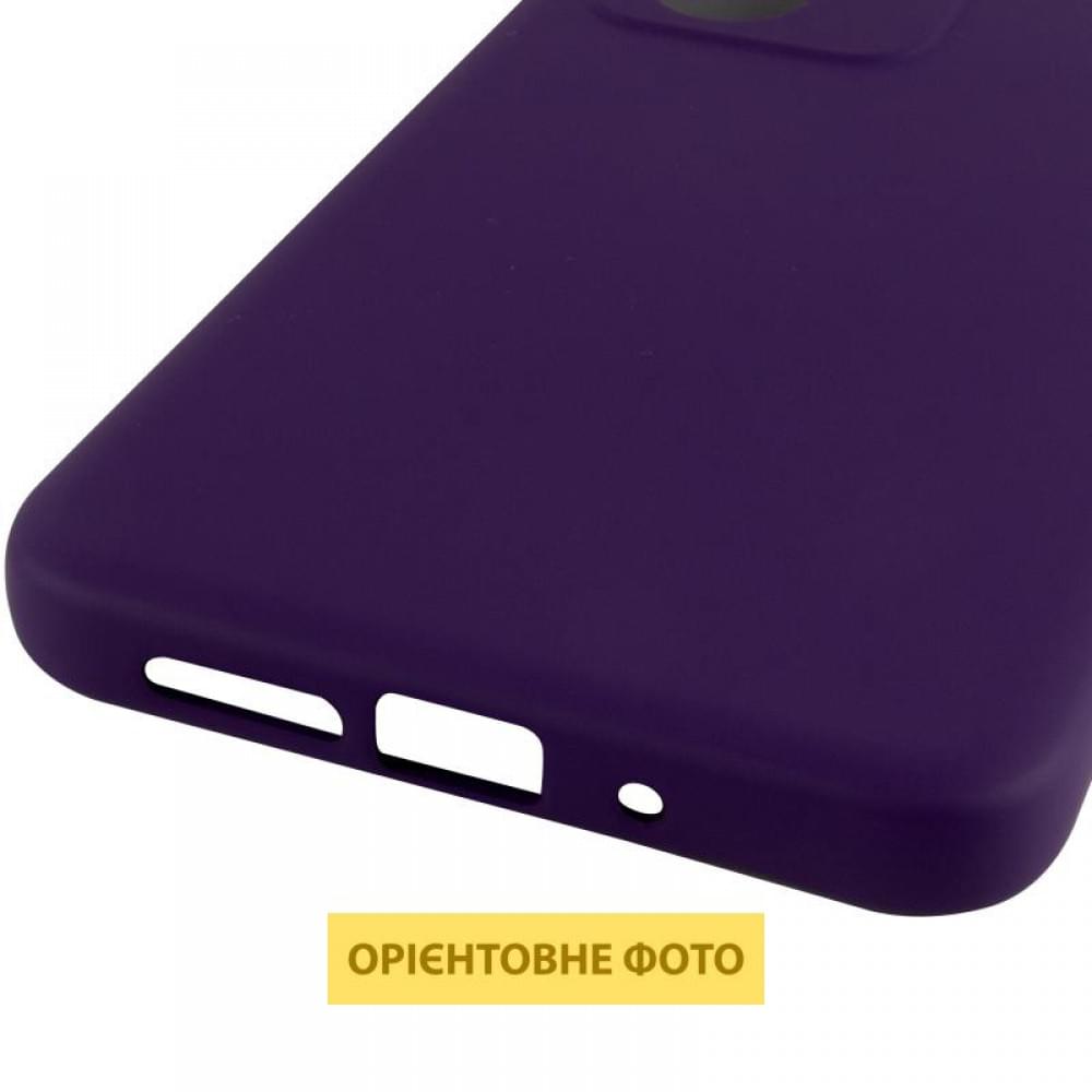 Чохол TPU GETMAN Liquid Silk Full Camera для Xiaomi Redmi 15 (Global) Фіолетовий / Purple