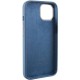 Чохол Silicone Case Metal Buttons (AA) для Apple iPhone 12 Pro Max (6.7") Синій / StromBlue