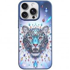 Чохол TPU+PC Crystal Hunt with MagSafe для Apple iPhone 16 Pro Max (6.9") Blue