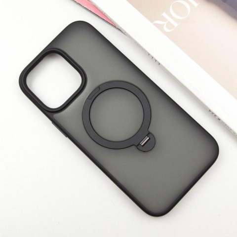 Чохол Ummi Colorful with MagSafe HQ Ring для Apple iPhone 15 (6.1") Black