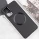 TPU чохол Bonbon Metal Style with MagSafe для Samsung Galaxy A15 4G/5G / M15 5G Чорний / Black
