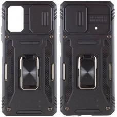 Ударостійкий чохол Camshield Army Ring для Xiaomi Poco X5 5G / Note 12 5G Чорний / Black