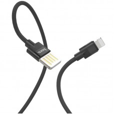 Дата кабель Hoco U55 Outstanding Lightning Cable (1.2m) Чорний