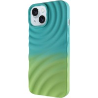 Чохол TPU ColorWave для Apple iPhone 13 / 14 (6.1") Marine Green / Mint