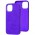 Шкіряний чохол Croco Leather для Apple iPhone 14 (6.1") Purple