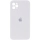 Чохол Silicone Case Square Full Camera Protective (AA) для Apple iPhone 11 Pro (5.8") Білий / White