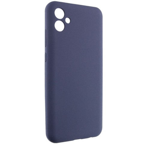 Чохол Silicone Cover Lakshmi Full Camera (AAA) для Samsung Galaxy A04e Темно-синій / Midnight blue