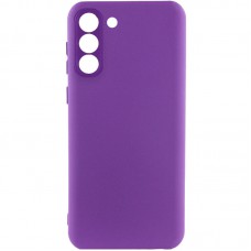 Чохол Silicone Cover Lakshmi Full Camera (A) для Samsung Galaxy S21 Фіолетовий / Purple