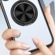 TPU+PC чохол Metal Ring with MagSafe для Apple iPhone 16 Pro (6.3") Чорний
