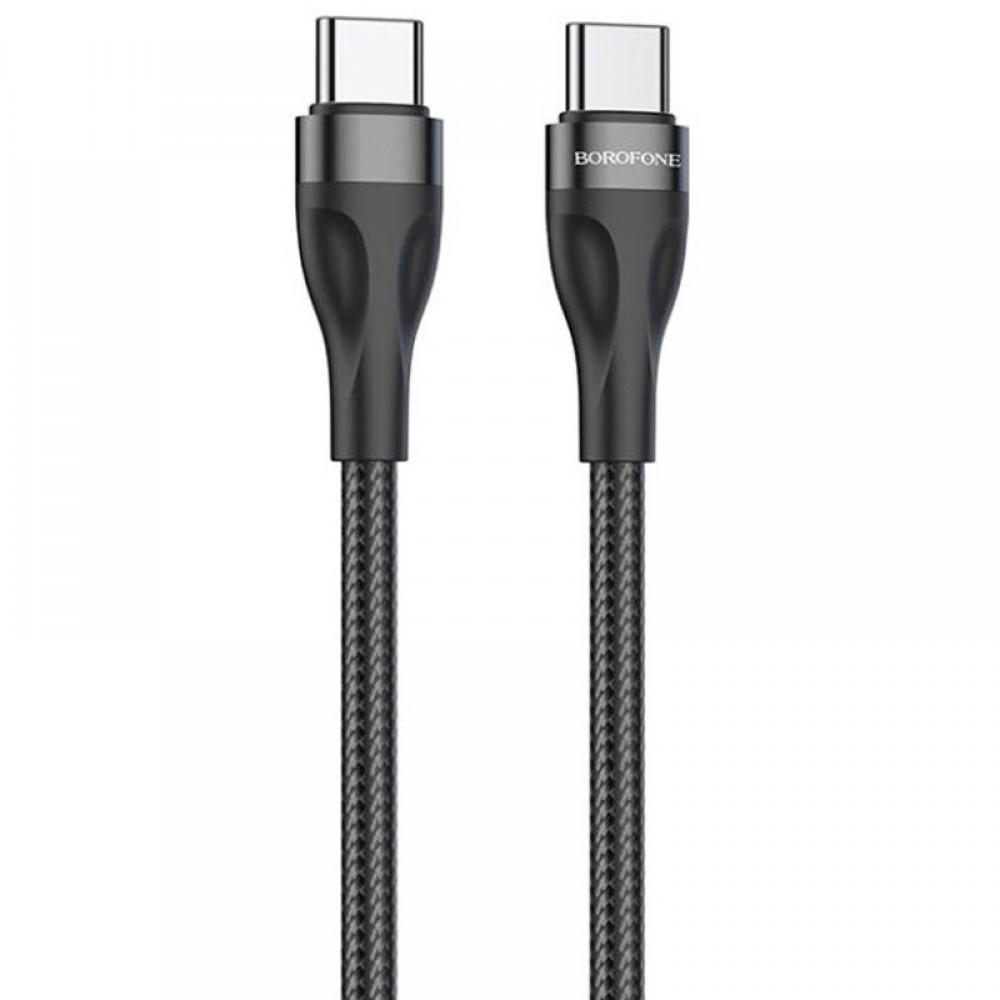 Дата кабель Borofone BX61 Source 60W Type-C to Type-C (1m) Black