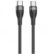 Дата кабель Borofone BX61 Source 60W Type-C to Type-C (1m) Black