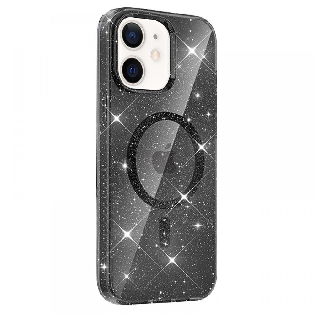 Чохол TPU Eclipse Sparkle (MagFit) для Apple iPhone 11 (6.1") Black