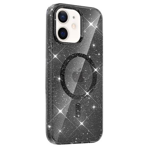 Чохол TPU Eclipse Sparkle (MagFit) для Apple iPhone 11 (6.1") Black