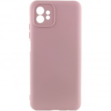 Чохол TPU GETMAN Liquid Silk Full Camera для Motorola Moto G32 Рожевий / Pink Sand