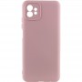 Чохол TPU GETMAN Liquid Silk Full Camera для Motorola Moto G32 Рожевий / Pink Sand