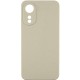 Чохол TPU GETMAN Liquid Silk Full Camera для Oppo A78 4G Пісочний / Sand