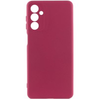 Чохол Silicone Cover Lakshmi Full Camera (A) для Samsung Galaxy M54 5G Бордовий / Marsala