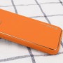 Шкіряний чохол Xshield для Apple iPhone 13 (6.1") Помаранчевий / Apricot