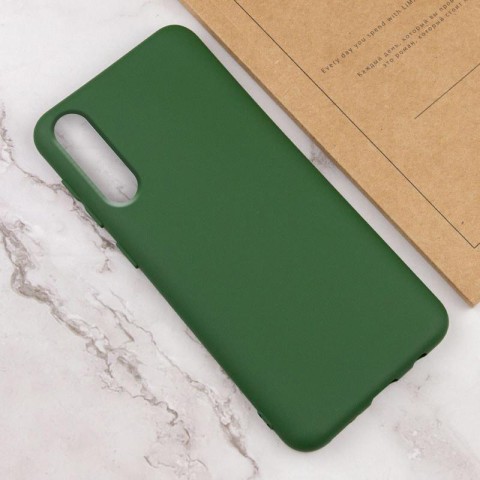 Чохол TPU GETMAN Liquid Silk для Samsung Galaxy A50 (A505F) / A50s / A30s Зелений / Dark green