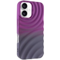 Чохол TPU ColorWave для Apple iPhone 16 (6.1") Purple / Gray