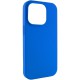 Чохол Silicone Case Full Protective (AA) NO LOGO для Apple iPhone 13 Pro (6.1") Синій / Capri Blue
