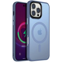Чохол Ummi Colorful with MagSafe для Apple iPhone 16 Pro (6.3") Блакитний / Sierra Blue