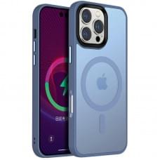 Чохол Ummi Colorful with MagSafe для Apple iPhone 16 Pro (6.3") Блакитний / Sierra Blue