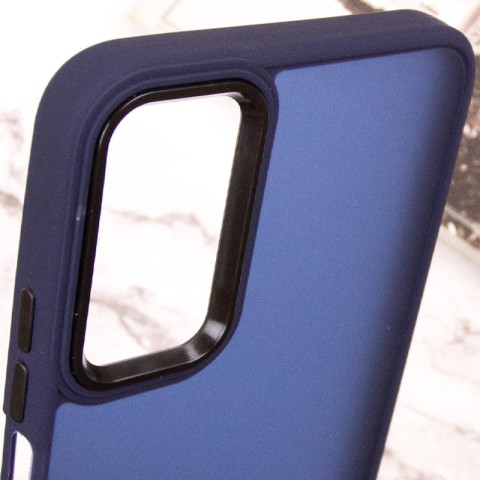 Чохол TPU+PC Lyon Frosted для Oppo A38 / A18 Navy Blue