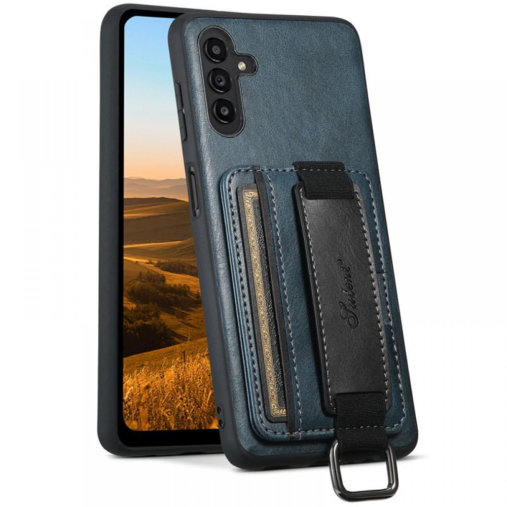 Кожаный чехол Wallet case and straps для Samsung Galaxy S24+