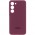 Чохол Silicone Cover Lakshmi Full Camera (AAA) with Logo для Samsung Galaxy S24+ Бордовий / Plum