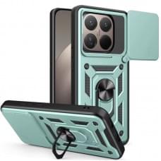 Чохол Ummi Camshield Serge Ring для Xiaomi 15T Зелений