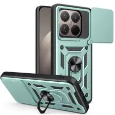 Чохол Ummi Camshield Serge Ring для Xiaomi 15T Зелений