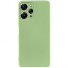 Чохол TPU GETMAN Liquid Silk Full Camera для Xiaomi Redmi 12 Зелений / Pistachio