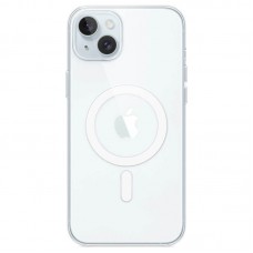 Чохол TPU Clear Case with MagSafe для Apple iPhone 13 (6.1") Clear