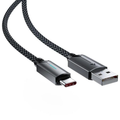 Дата кабель Acefast C19-04 USB to Type-C 3A (1.2m) Black