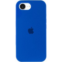 Чохол Silicone Case Full Protective (AA) для Apple iPhone 16e (6.1") Синій / Capri Blue