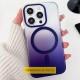 Чохол TPU+PC Phantom with MagSafe для Apple iPhone 16e (6.1") Purple